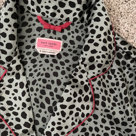 SOLD!! Kate Spade 2 Piece Lounging Top & Pants - Picture 4 of 4